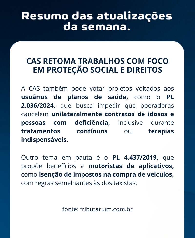 Giro Tributarium 18 a 23 de Janeiro 2025